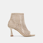 Quin Bone Woven Leather Heels | Dolce Vita