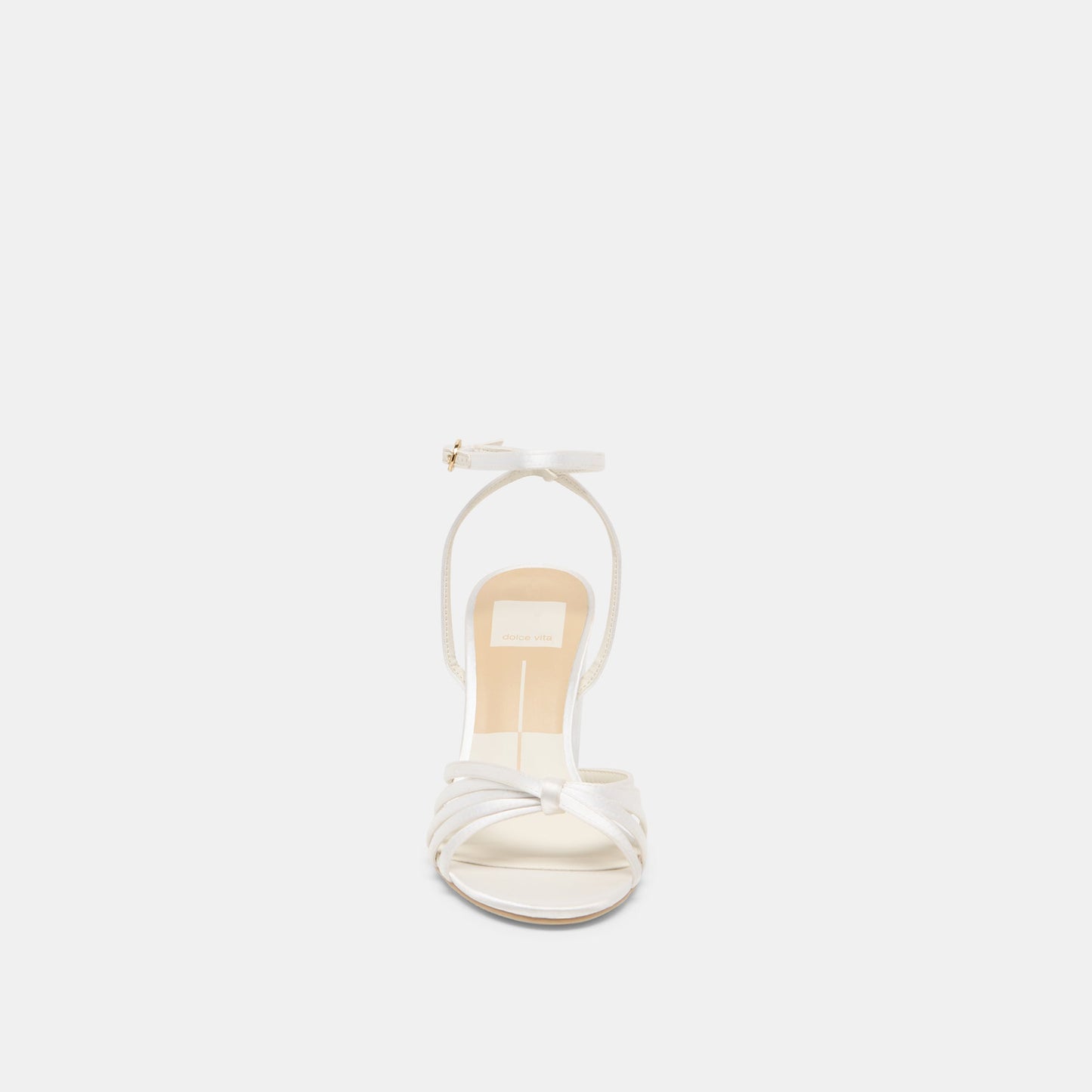 RONICA HEELS TRUE WHITE SATIN