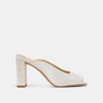 Sabela Off White Satin Heels | Dolce Vita