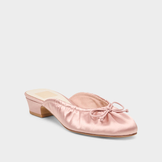 ARDENA SATIN HEELS LT BLUSH SATIN