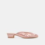 ARDENA SATIN Lt Blush Satin Ballet Heels | Dolce Vita
