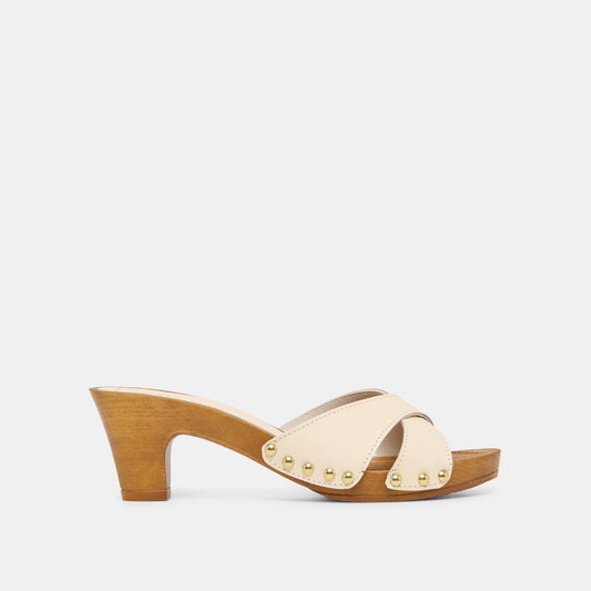Averie Bone Leather Heels | Dolce Vita