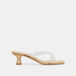 Brevel Vinyl Crystal Jelly Heels | Dolce Vita
