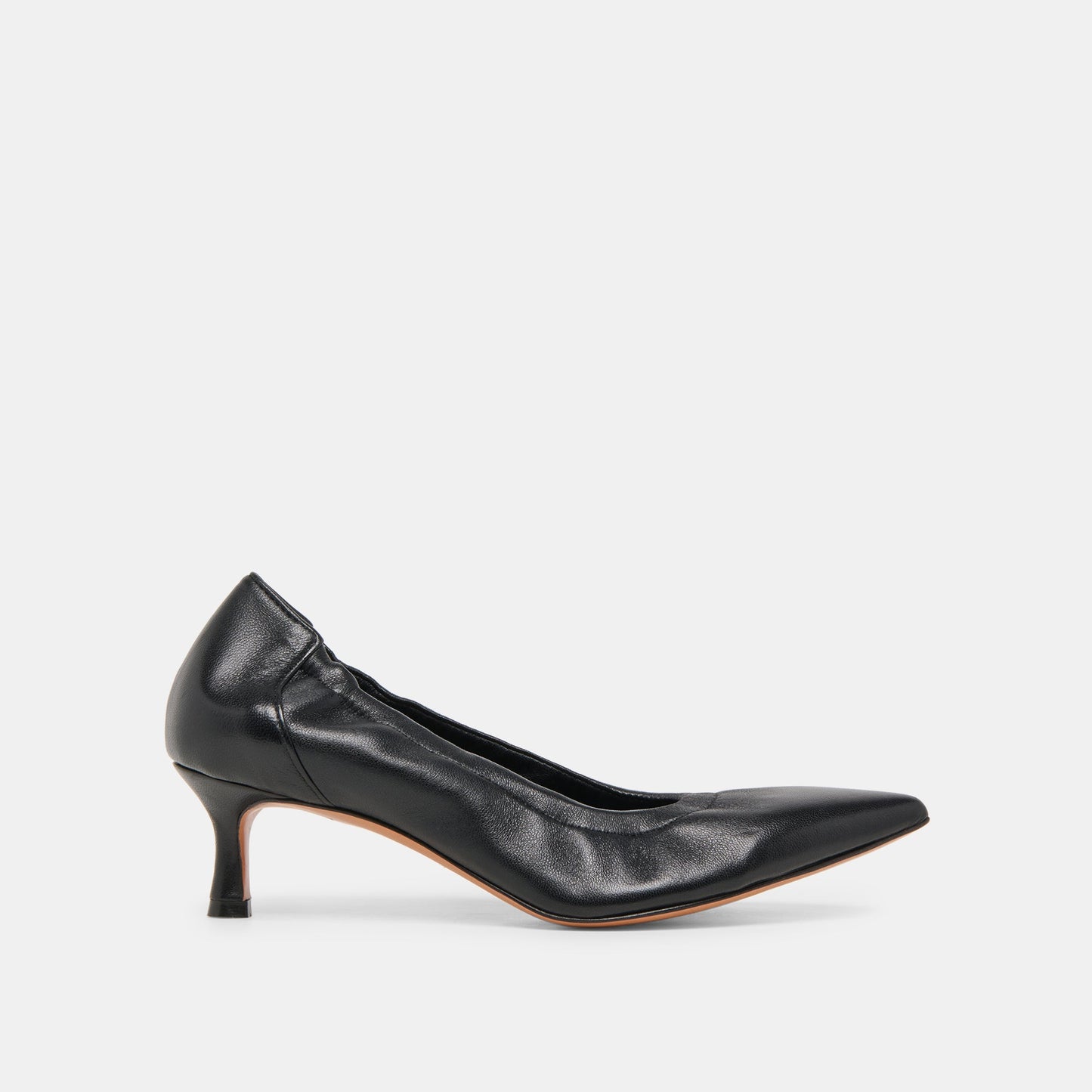 Celtin Black Leather Heels | Dolce Vita