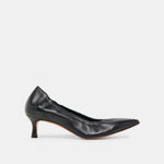 Celtin Black Leather Heels | Dolce Vita