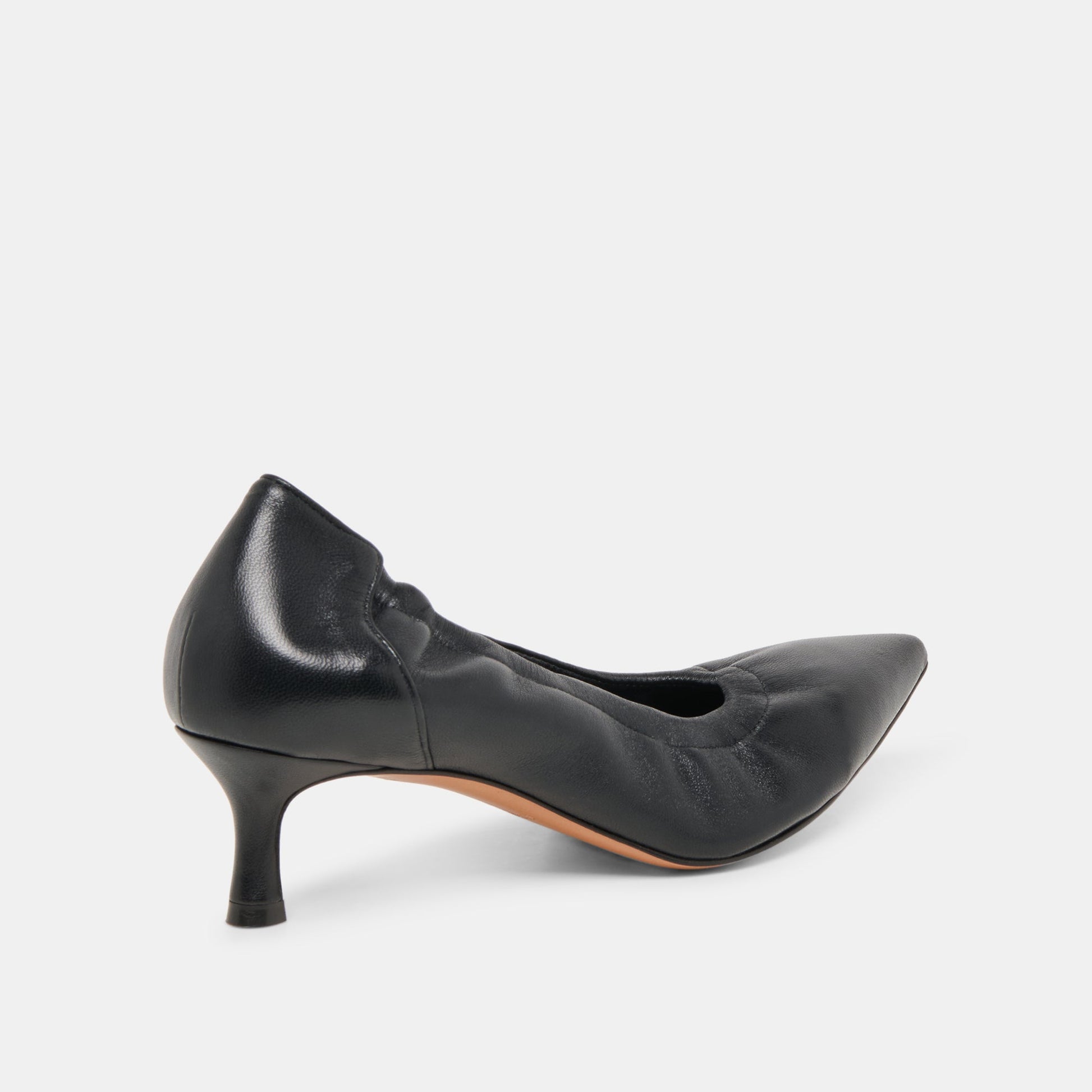 CELTIN HEELS BLACK LEATHER