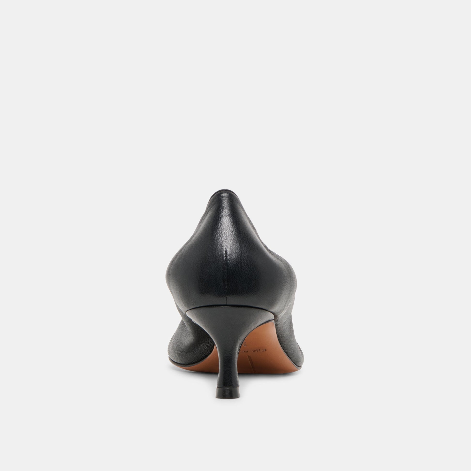 CELTIN HEELS BLACK LEATHER