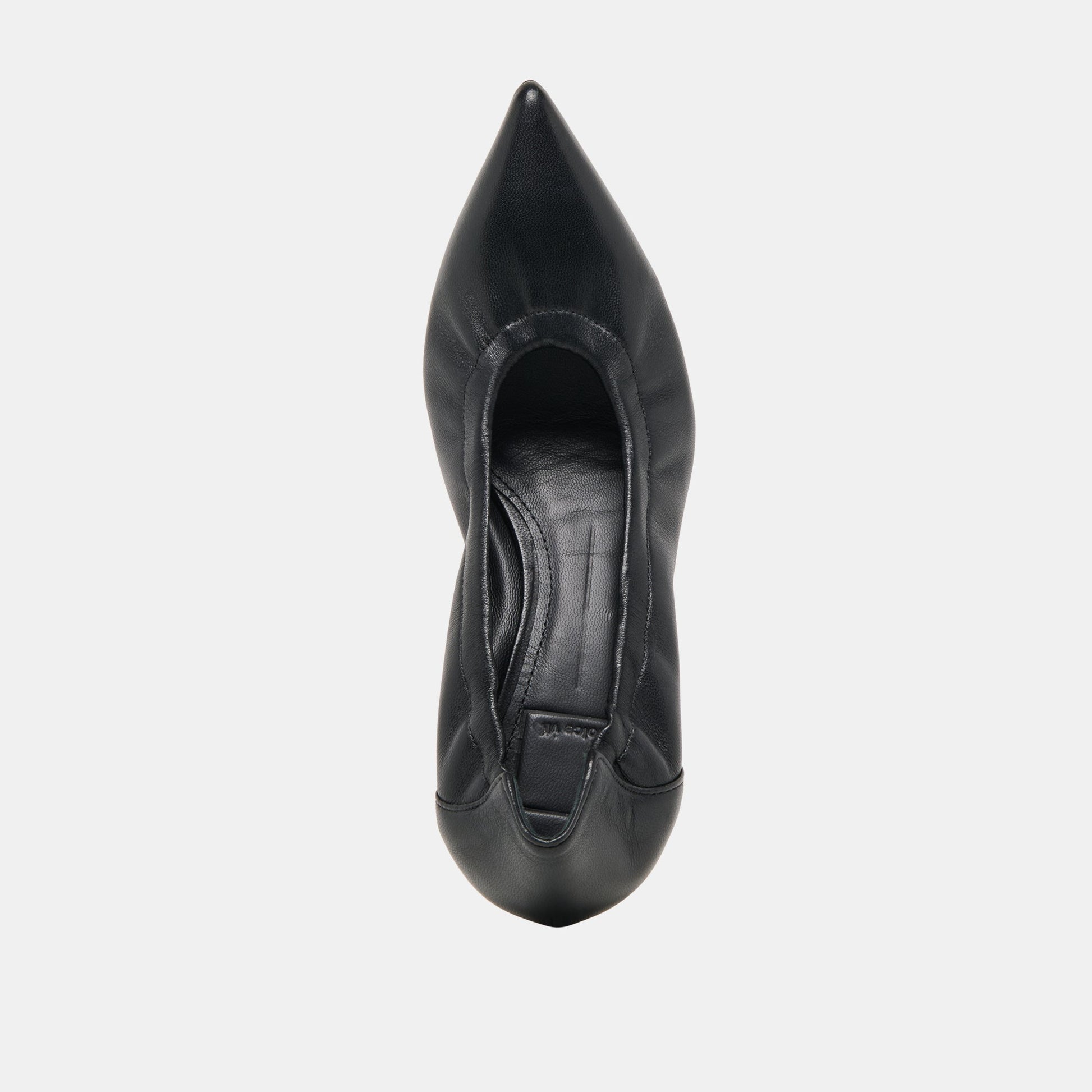 CELTIN HEELS BLACK LEATHER