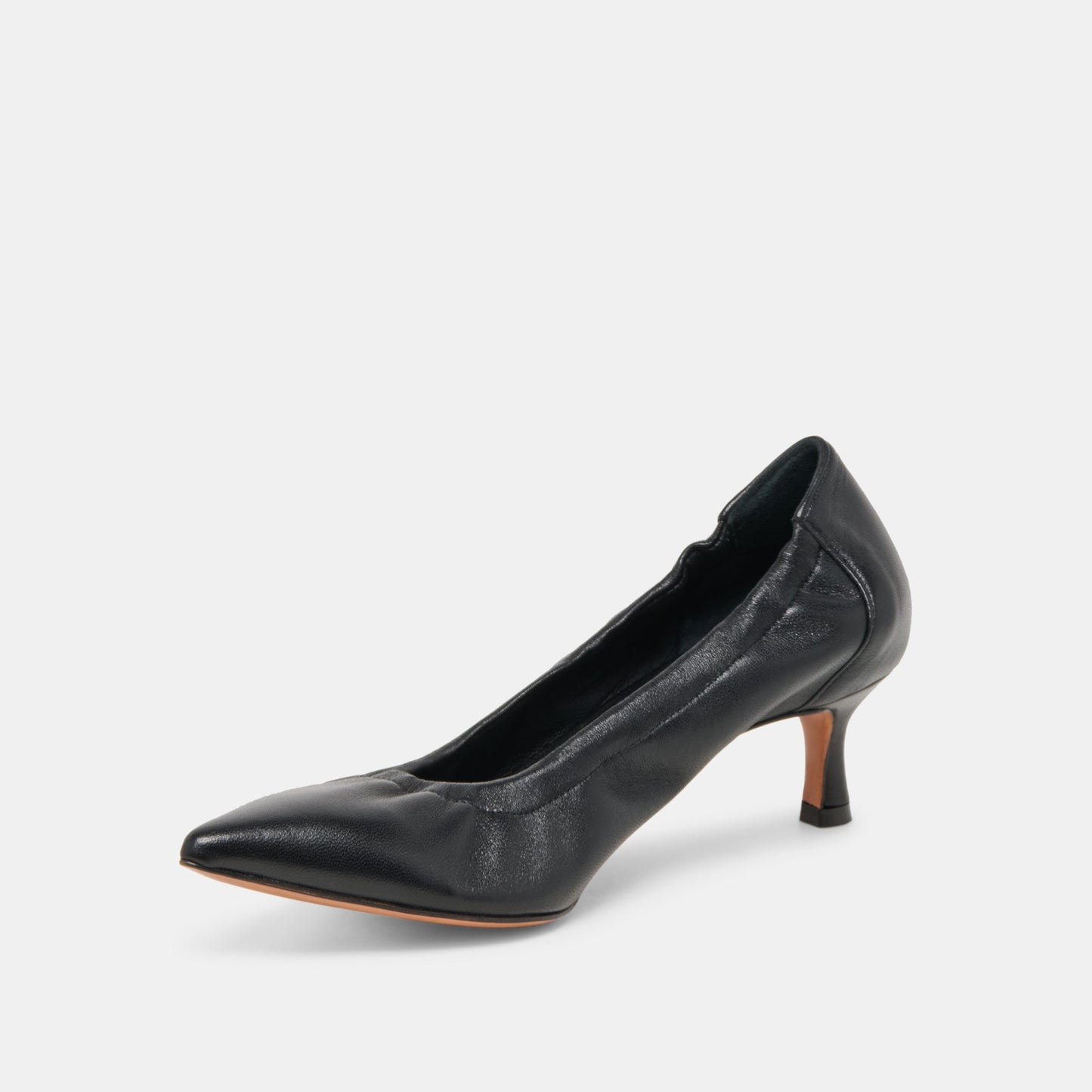 CELTIN HEELS BLACK LEATHER