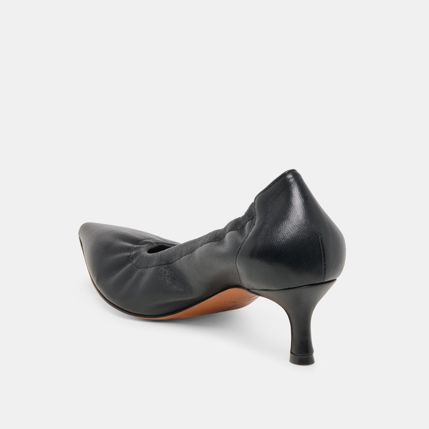 CELTIN HEELS BLACK LEATHER