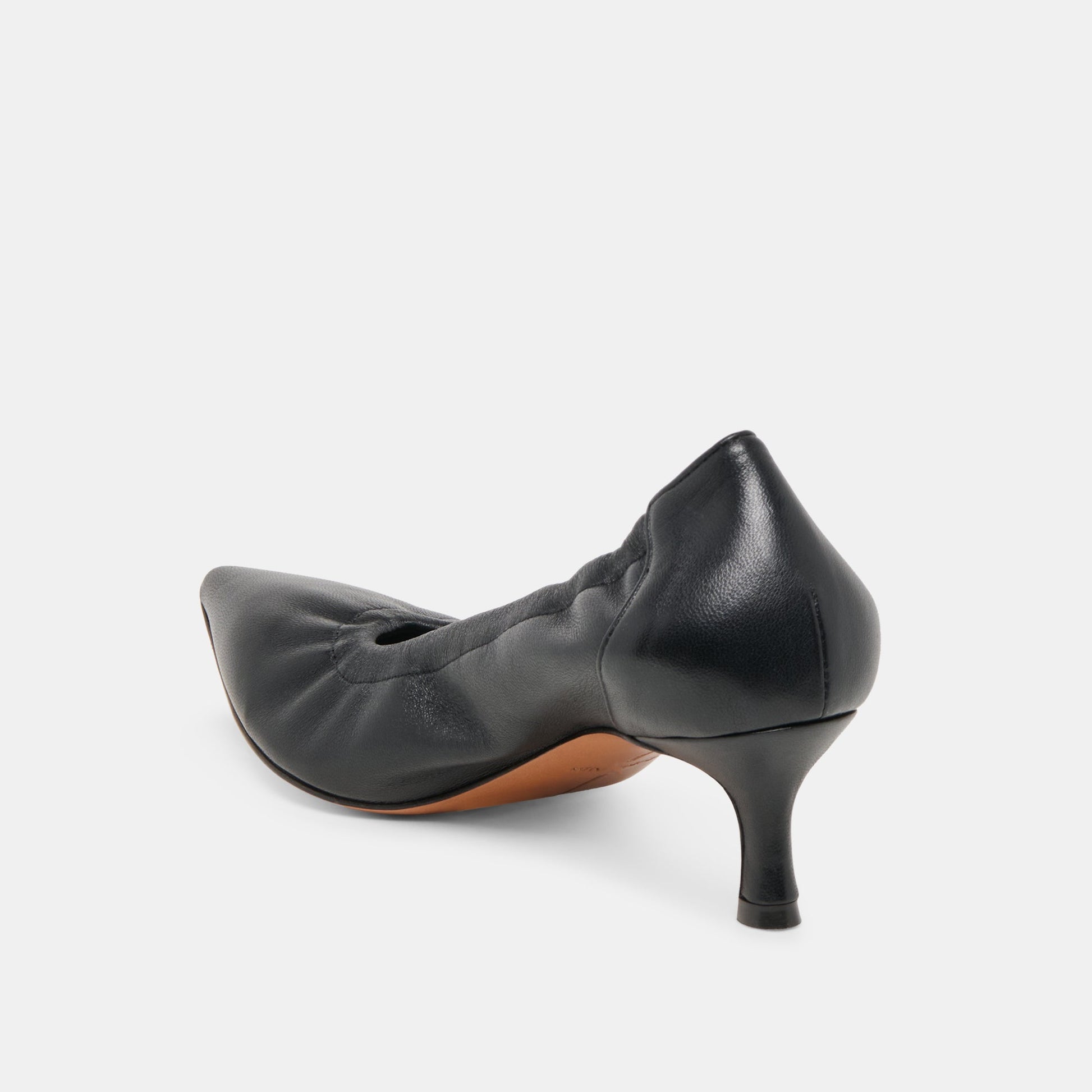 CELTIN HEELS BLACK LEATHER
