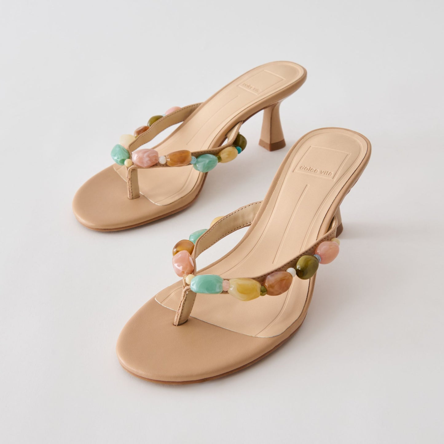 DAKSIE HEELS CAFE LEATHER