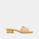 Dixi Wide Camel Suede Sandals | Dolce Vita