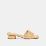 Dixi Lt Natural Cross Hatch Raffia Sandals | Dolce Vita
