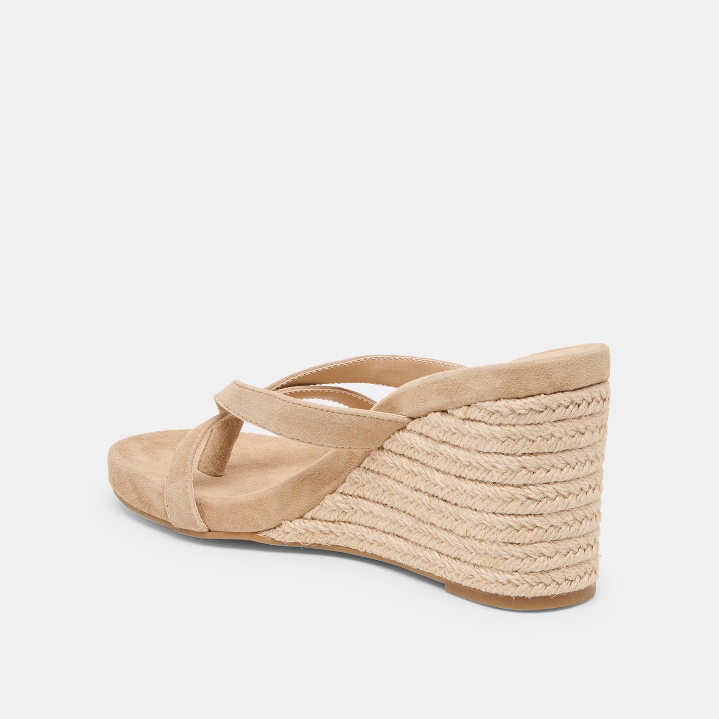HELAN ESPADRILLE WEDGES CAMEL SUEDE