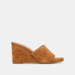 Holta Brown Suede Wedges | Dolce Vita
