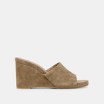 Holta Olive Suede Wedges | Dolce Vita