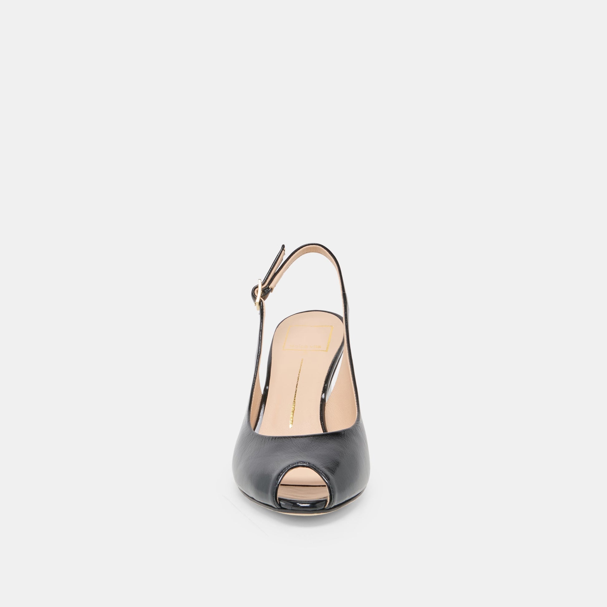 KOLA WEDGES NOIR LEATHER