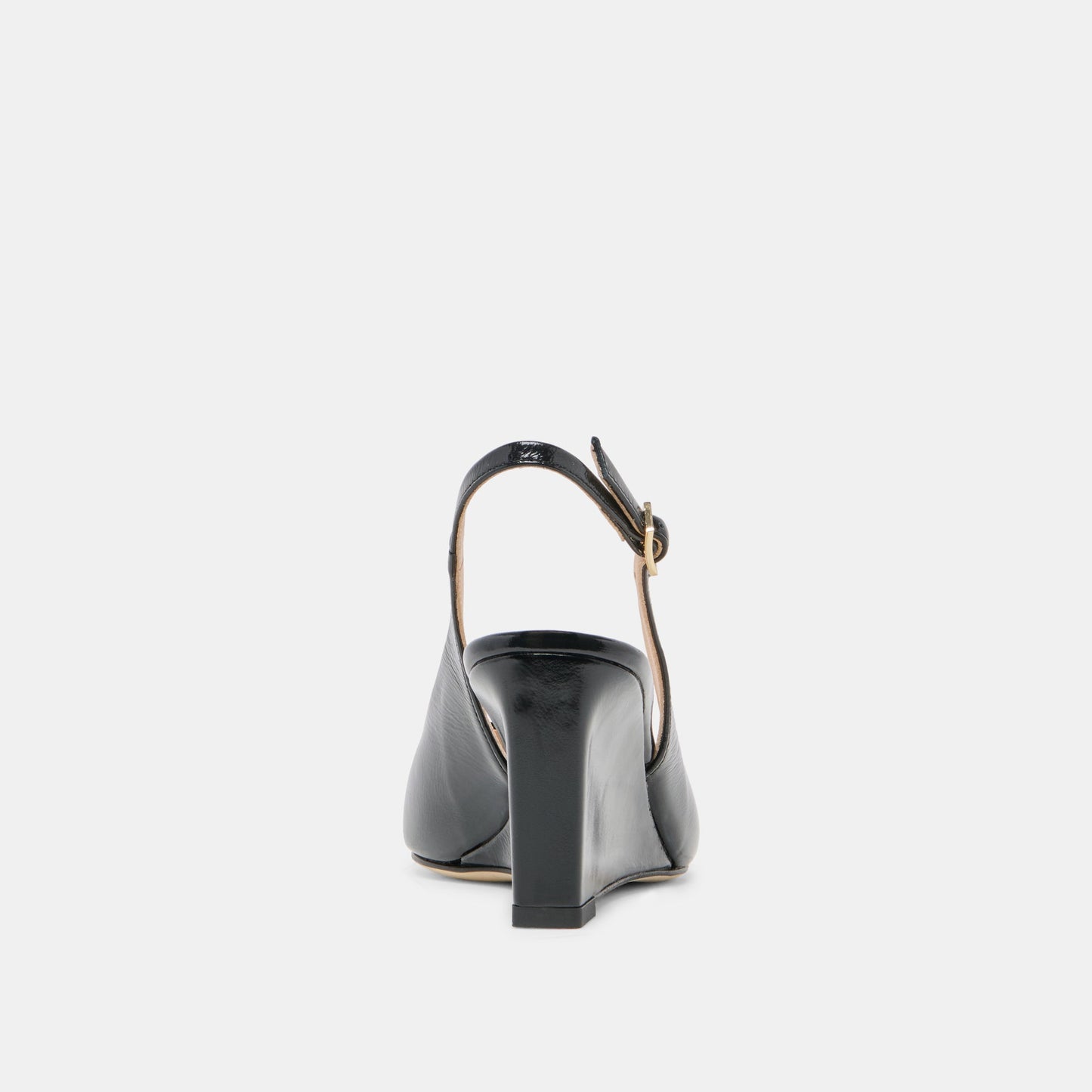 KOLA WEDGES NOIR LEATHER