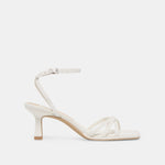 Manji True White Leather Heels | Dolce Vita