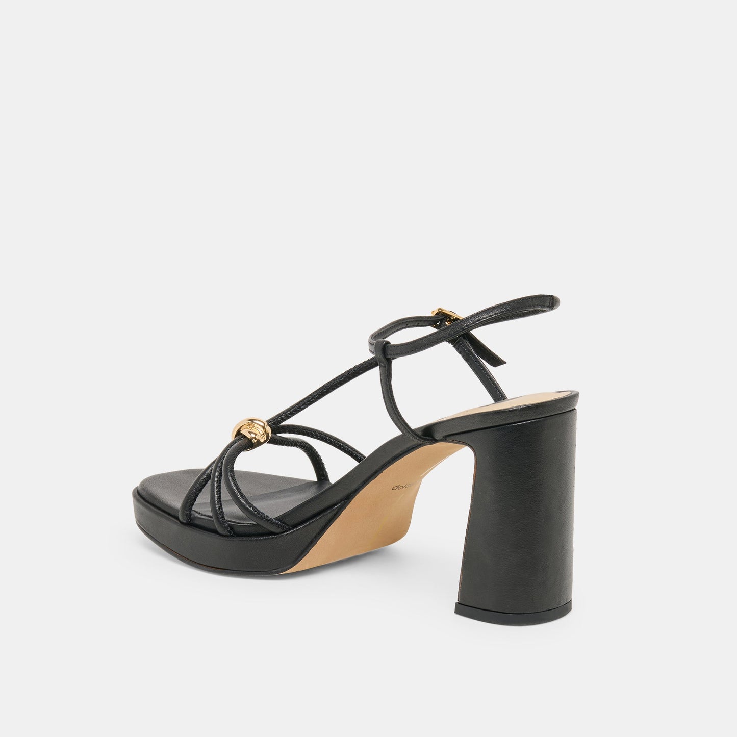 ODETE HEELS BLACK LEATHER