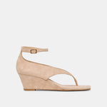 Quinny Bamboo Suede Wedges | Dolce Vita