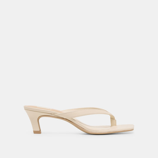 RAMIA Bone Leather Thong Heels | Dolce Vita