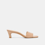 Rexa Light Tan Leather Heels | Dolce Vita