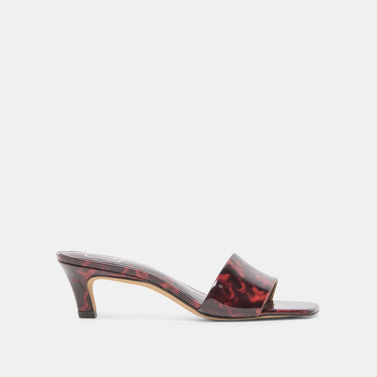 REXA Tortoise Patent Leather Kitten Heels | Dolce Vita