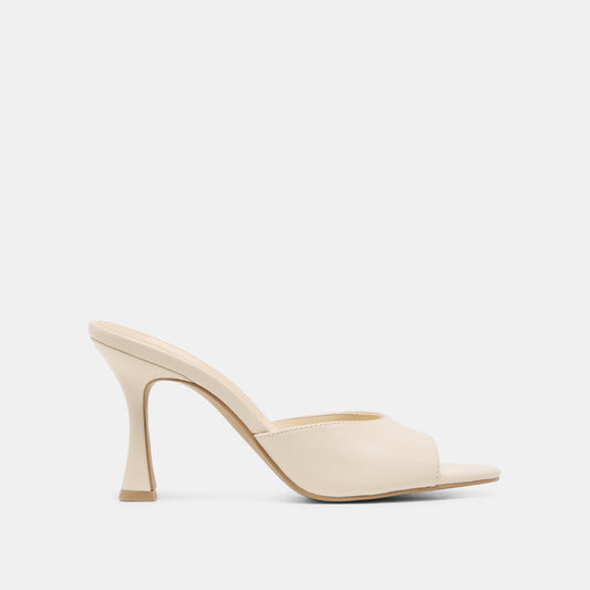 ROSHA Bone Leather Slip-On Mule Heels | Dolce Vita