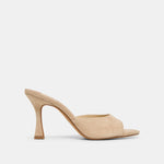 ROSHA Camel Suede Heels | Dolce Vita