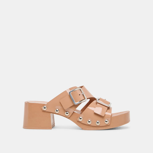 Melody Tan Leather Heels | Dolce Vita