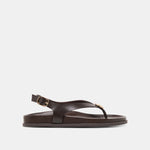 Jony Dk Brown Leather Sandals | Dolce Vita