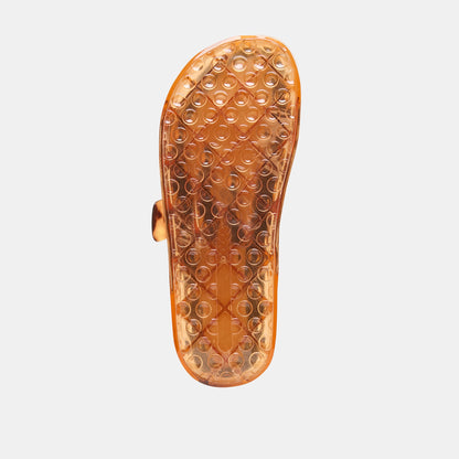 JULIO X SANDALS TORTOISE VINYL