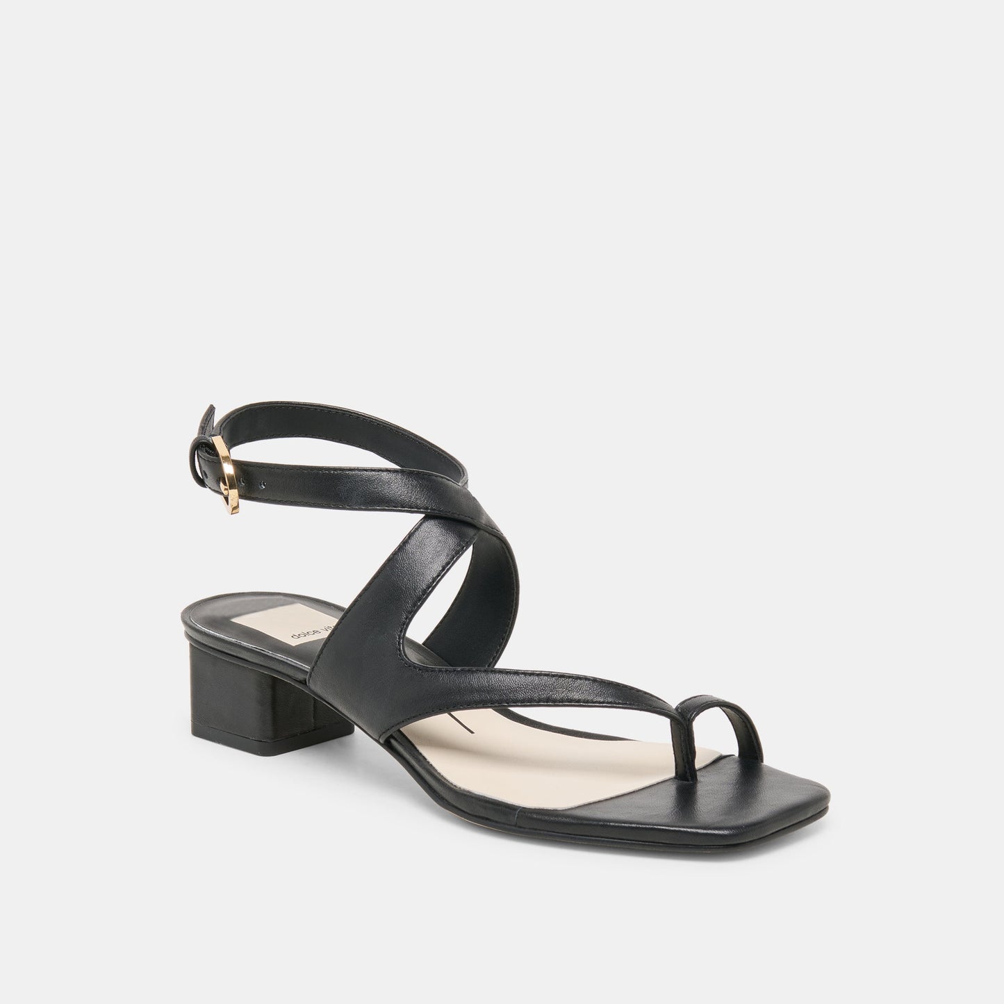 KAMEO HEELS BLACK LEATHER