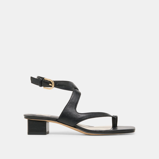 Kameo Black Leather Heels | Dolce Vita