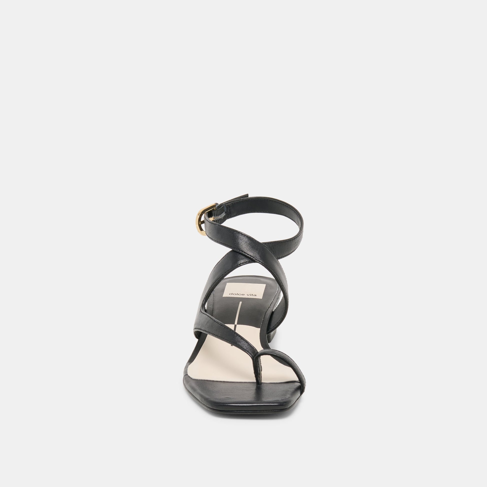 KAMEO HEELS BLACK LEATHER