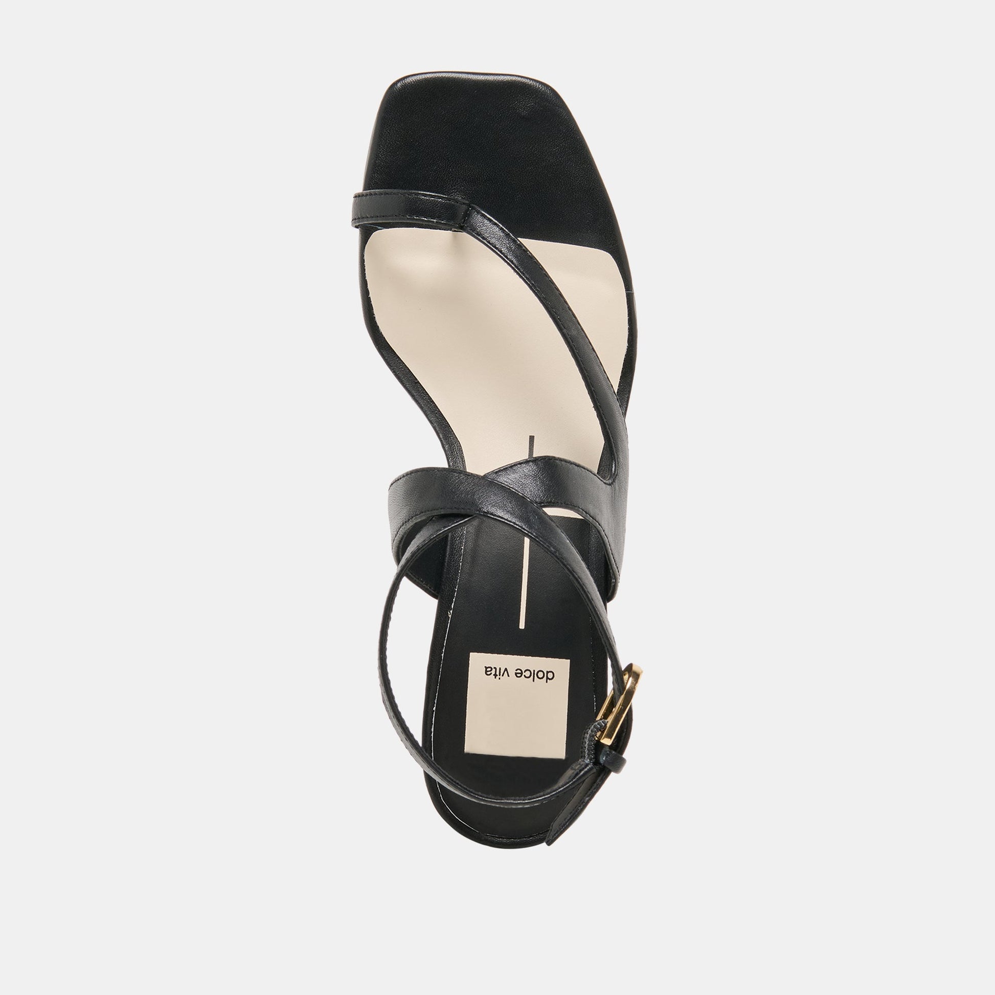 KAMEO HEELS BLACK LEATHER