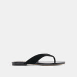 LINNET Onyx Suede Flip-Flop Thong Sandals | Dolce Vita