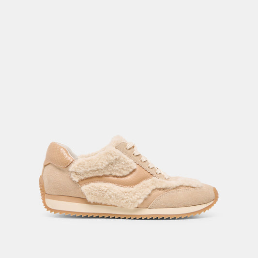 B.NTCD Plush Natural Plush Sneakers | Dolce Vita