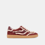 Notice Lace Oxblood Suede Sneakers | Dolce Vita