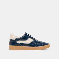 INK CROCO EMBOSSED LEATHER