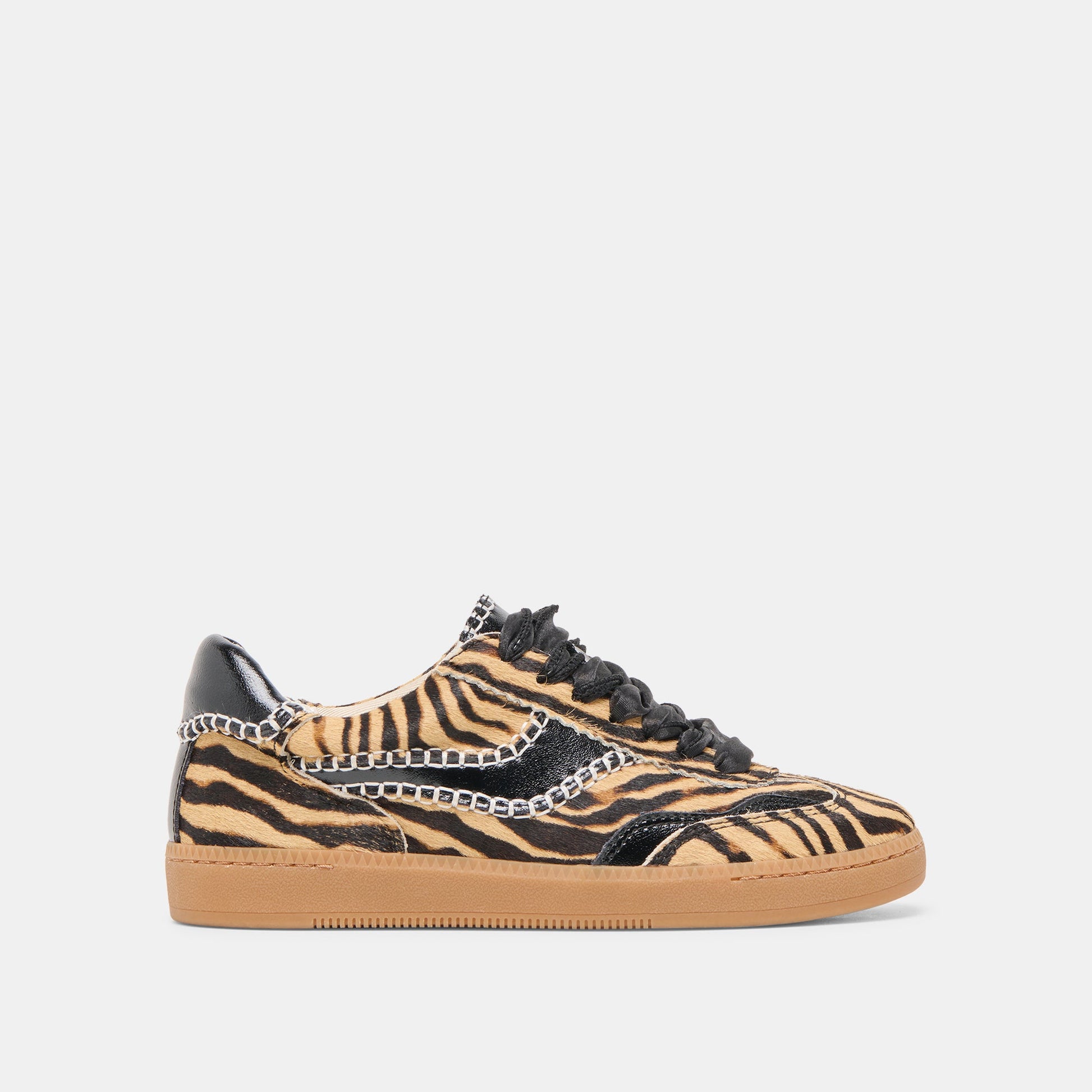 Notice Stitch Tiger Calf Hair Sneakers | Dolce Vita