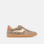 Notice Stitch Yellow Plaid Tweed Sneakers | Dolce Vita