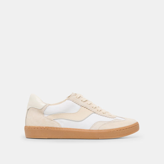 Notice White Dune Nylon Sneakers | Dolce Vita