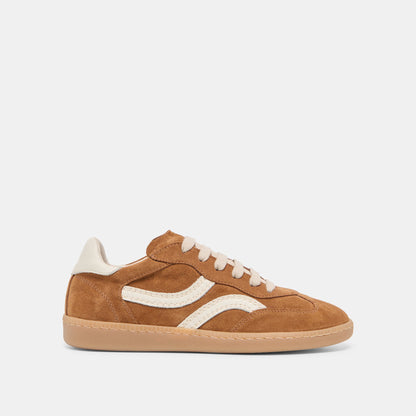 Rebel Pecan Suede Sneakers | Dolce Vita