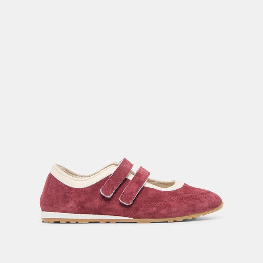 Swan Burgundy Suede Sneakers | Dolce Vita