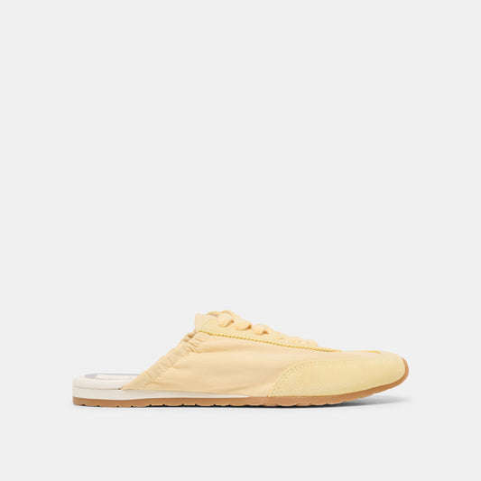 Daris Lt Yellow Nylon Sneakers | Dolce Vita