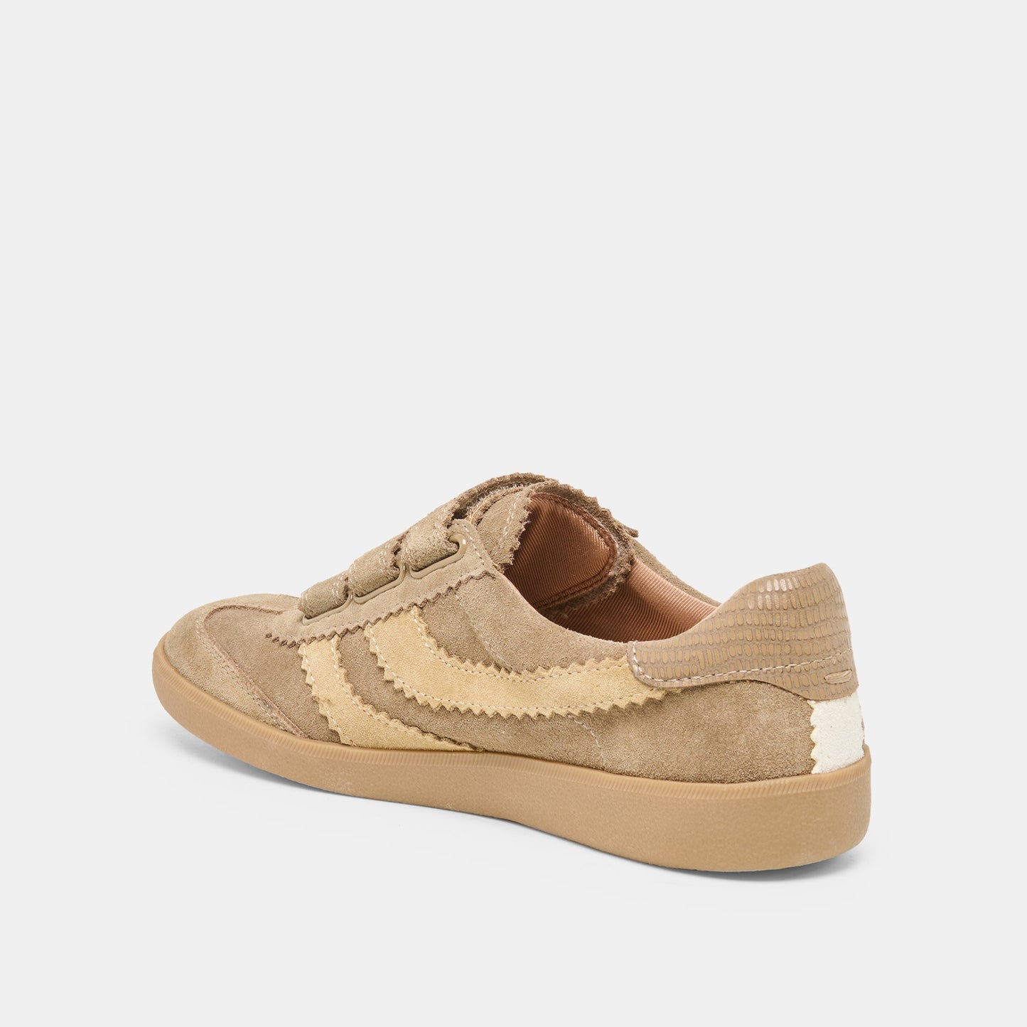 MERIT VELCRO SNEAKERS TAUPE MULTI LEATHER