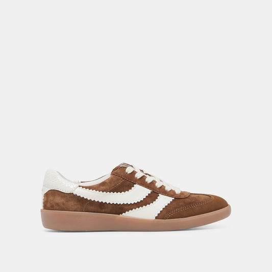 MERIT Cocoa Suede Sneakers | Dolce Vita
